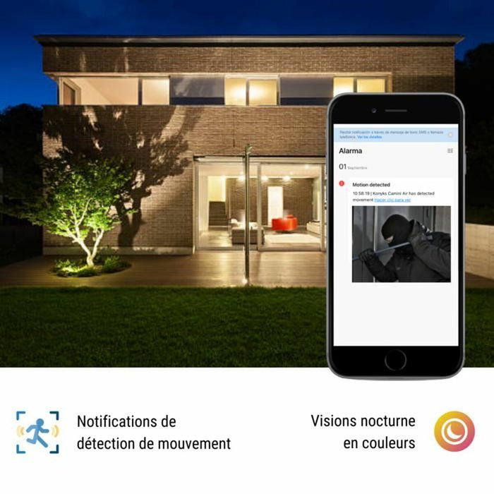 Konyks Camini Air 2 Solar Caméra de surveillance extérieure sans fil