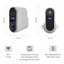 Konyks Camini Air 2 Solar Caméra de surveillance extérieure sans fil