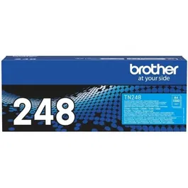 Brother TN248C - Toner Cyan - Compatible avec HL-L3220CWE, HL-L3215CW, HL-L3240CDW, DCP-L3520CDWE - 1000 pages - Impression couleur professionnelle