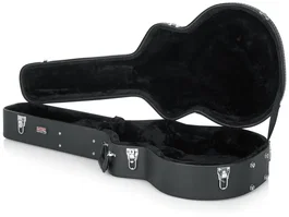Gator Étui en bois pour guitare acoustique jumbo, noir