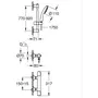 GROHE Mitigeur Thermostatique de Douche, 1 Jet, Ensemble, Réf. 34805001, Gris