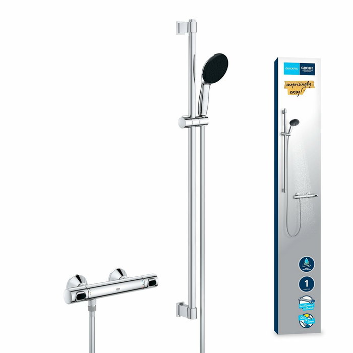 Grohe Ensemble de douche Precision Flow Gris