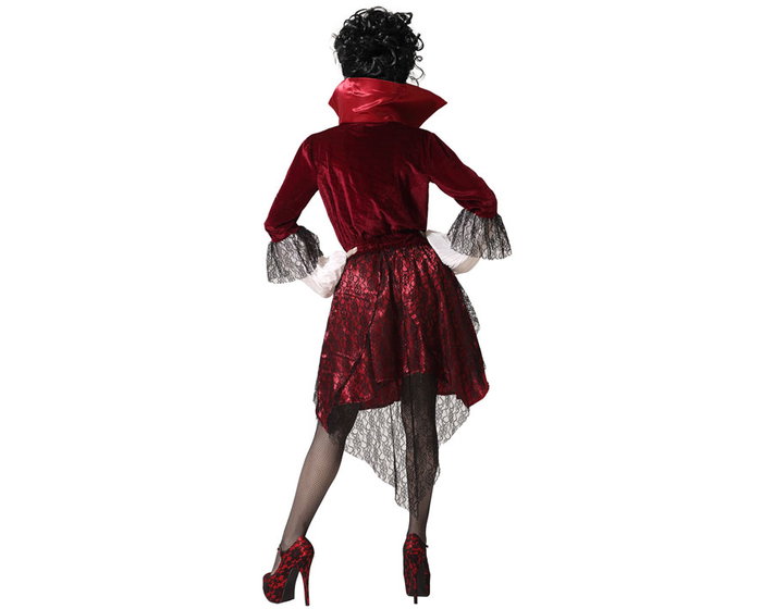 BigBuy Carnival Déguisement Vampiresse Rouge XS-S