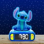 Lexibook Réveil Disney Stitch avec Lampe de Nuit Tactile - 6 Lumières et 6 Sons, Volume Réglable et Fonction Snooze - RL800D