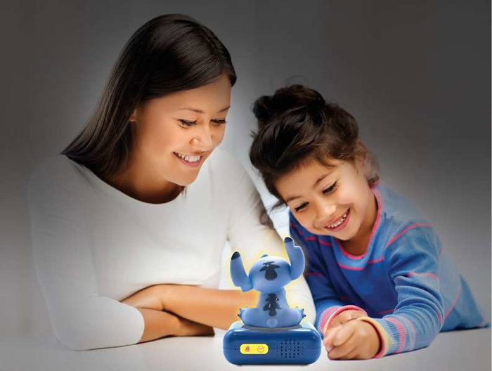 Lexibook Réveil Digital Stitch 3D avec Veilleuse et Sons Bleu Lexibook Réveil Digital Stitch 3D avec Veilleuse et Sons Bleu