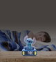Lexibook Réveil Digital Stitch 3D avec Veilleuse et Sons Bleu