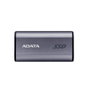 Adata SC750-1000G-CCBK Disque dur externe SSD 1TB, USB 3.2 Gen2 Type-C, Lecture 1050 Mo/s, Gris
