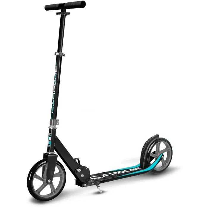Stamp Trottinette Adulte SKIDS CONTROL CARBONE - Pliable, Réglable en Hauteur, Roues PU 200mm x 30mm, Frein Arrière, Plateau Alu 520mm x 98mm - JK525200 Stamp Trottinette Adulte SKIDS CONTROL CARBONE - Pliable, Réglable en Hauteur, Roues PU 200mm x 30mm, Frein Arrière, Plateau Alu 520mm x 98mm - JK525200