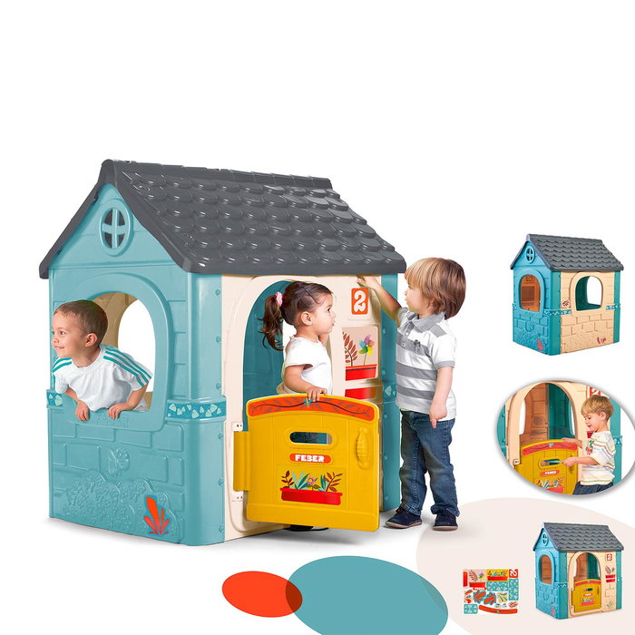 Feber Maison de jeux pour enfants 85 x 124 x 108 cm