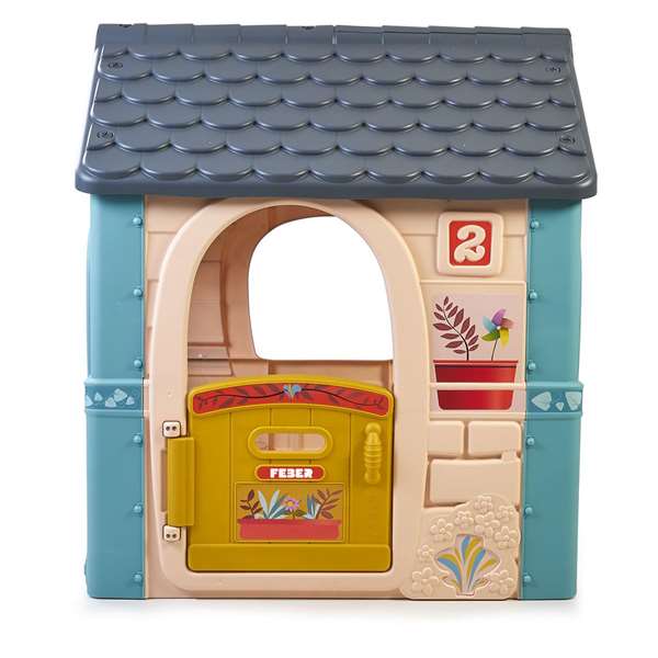 Feber Casa Casual House - Maison de jeu pour enfants 85x124x108 cm - À partir de 3 ans - Version espagnole Feber Casa Casual House - Maison de jeu pour enfants 85x124x108 cm - À partir de 3 ans - Version espagnole