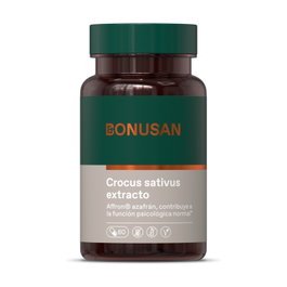 Bonusan Crocus Sativus Extrait de Safran 60 Capsules