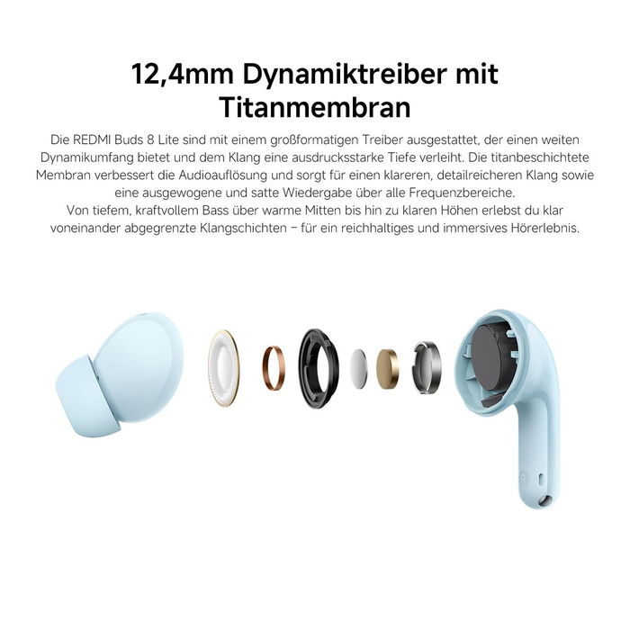 Casque Xiaomi REDMI BUDS 8 LITE BHR08OLGL Blanc