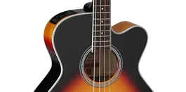 Takamine GB72CE-BSB - Bajo electroacústico Jumbo Sunburst Brun