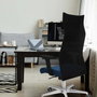 Piqueras y Crespo Chaise de Bureau Albacete Pistache et Blanc