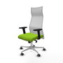 Piqueras y Crespo Chaise de Bureau Albacete Pistache et Blanc