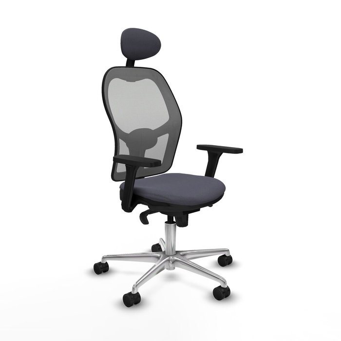 Piqueras y Crespo Chaise de Bureau Jorquera 3D086N1 Gris foncé Piqueras y Crespo Chaise de Bureau Jorquera 3D086N1 Gris foncé