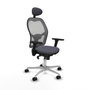 Piqueras y Crespo Chaise de Bureau Jorquera 3D086N1 Gris foncé