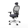 Piqueras y Crespo Chaise de Bureau Jorquera 3D086N1 Gris foncé
