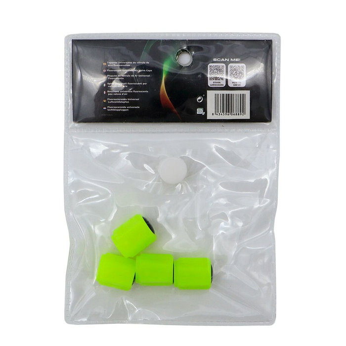 Occ Sport Bouchons de Valve LED Jaune (Pack de 4)