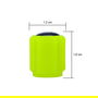 Occ Sport OCCLEV005 Bouchons De Valve Led Jaune Fluorescent Universel 4 Unités