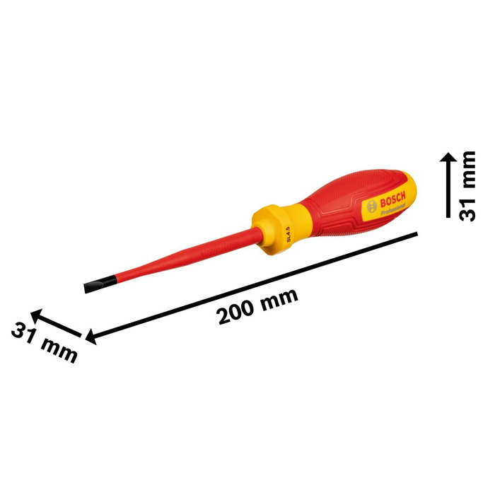 Bosch Professional tournevis VDE plat 4,5x100