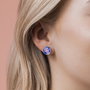 Peers Hardy - Set de 3 paires de boucles d'oreilles Frozen Disney avec flocons de neige, Olaf, Elsa et Anna
