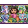 Clementoni Puzzle Maxi 104 Pièces Dora - 62 x 42 cm - Pour Enfants dès 3 Ans