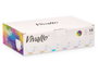 Vivalto Bol Petit-déjeuner en Verre Jumbo Base Couleur Sur 470 ml 13x9x11 cm (Set de 48)