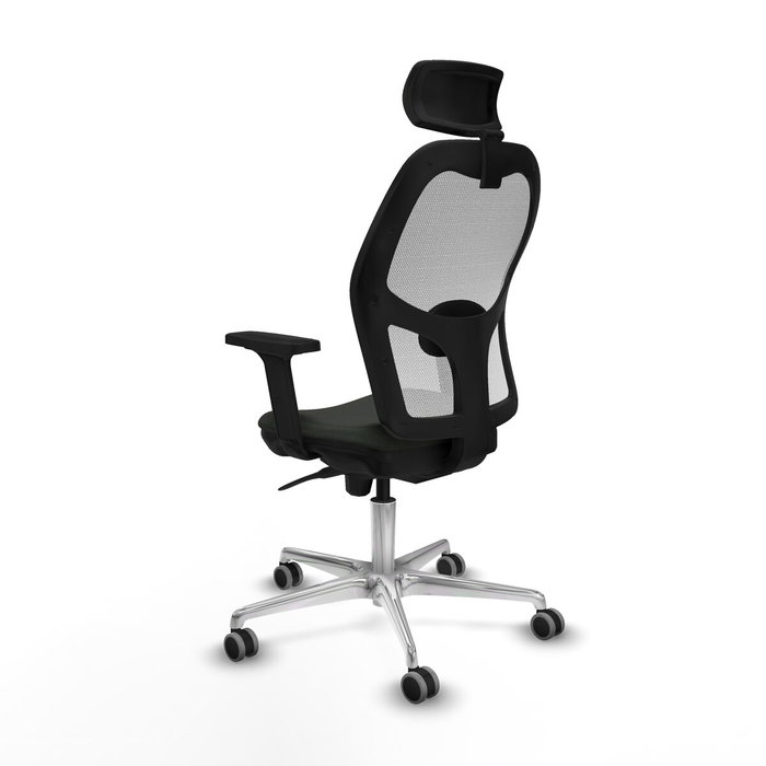 Piqueras y Crespo Chaise de Bureau avec Appui-tête Jorquera 2D086G2 Noir Piqueras y Crespo Chaise de Bureau avec Appui-tête Jorquera 2D086G2 Noir