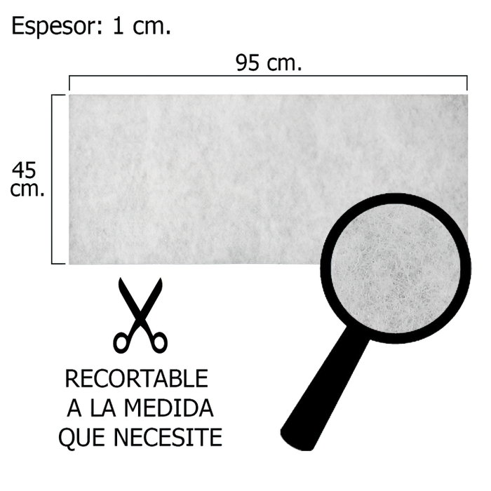 ORYX Filtre pour hotte aspirante 45x95 cm