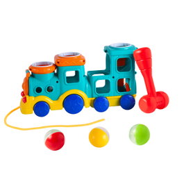 TACHAN Train d'activités avec marteau et balles