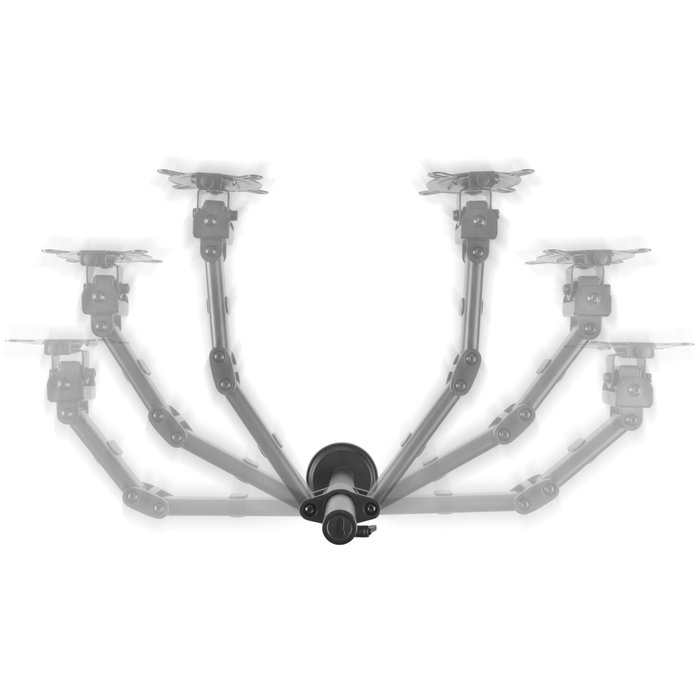 One For All Support moniteur Smart - Vesa 100 - Double Bras - 13 à 32'' - Noir