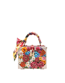 Dolce & Gabbana Boîte-cadeau pliable Fleurs - Porte-gobelet en métal - Multicolore