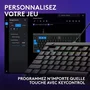 Logitech G G515 TKL Clavier Gamer Mécanique Filaire AZERTY RGB Noir
