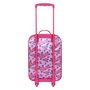 KARACTERMANIA - Maleta trolley 3D Flowers Princesas Disney 52cm - Valise enfant souple à motif 3D Princesses Disney - 52x33x17 cm - Valise cabine avec 2 roues et poignée réglable