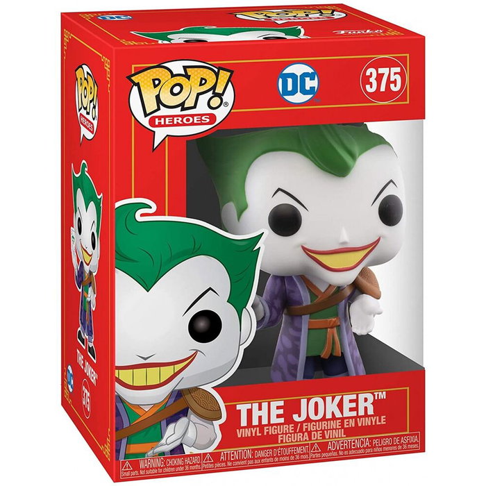 Funko Pop Vinyl DC Comics - Joker Imperial Palace - Figurine de collection 9cm avec fenêtre