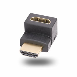 Startech Adaptateur HDMI 2.0 coudé vers le haut mâle vers femelle 4K
