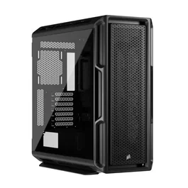Corsair 5000T Boîtier PC Moyen Tour Noir - Compatible BTF & Project Zero, Refroidissement Optimisé, Panneaux Amovibles, Design Épuré