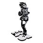 Die Ärzte statuette 1/10 Gwendoline Skelett 17 cm