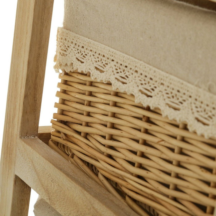 BigBuy Home Caisson à Tiroirs COUNTRY Naturel 26 x 32 x 63 cm BigBuy Home Caisson à Tiroirs COUNTRY Naturel 26 x 32 x 63 cm
