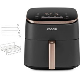 Cosori Turbo Blaze Chef Edition Friteuse sans huile, 6L, Noir