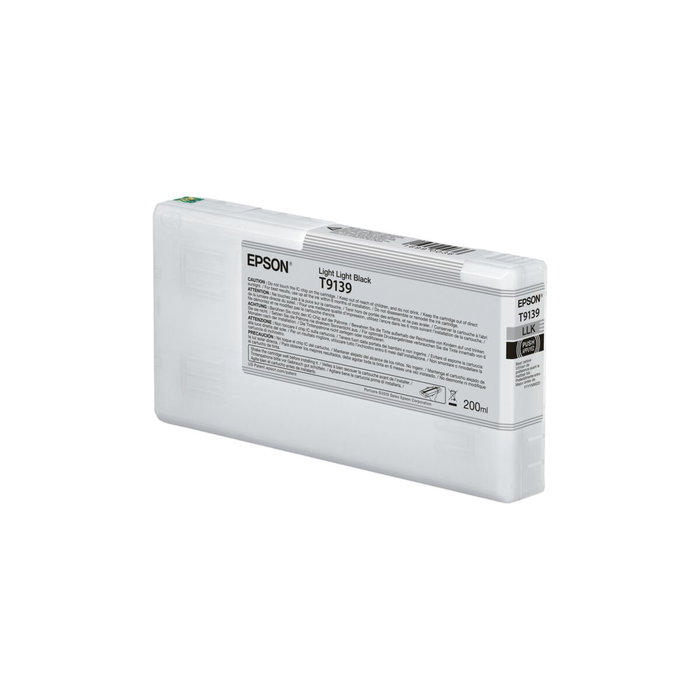 Epson C13T913900 Cartouche d'encre originale T9139 Light Light Black pour SureColor SC-P5000 Epson C13T913900 Cartouche d'encre originale T9139 Light Light Black pour SureColor SC-P5000