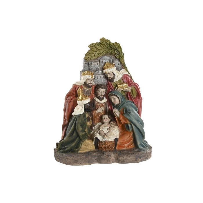 Crèche de Noël Home ESPRIT Multicouleur Résine 17,5 X 9 X 20,5 CM Crèche de Noël Home ESPRIT Multicouleur Résine 17,5 X 9 X 20,5 CM