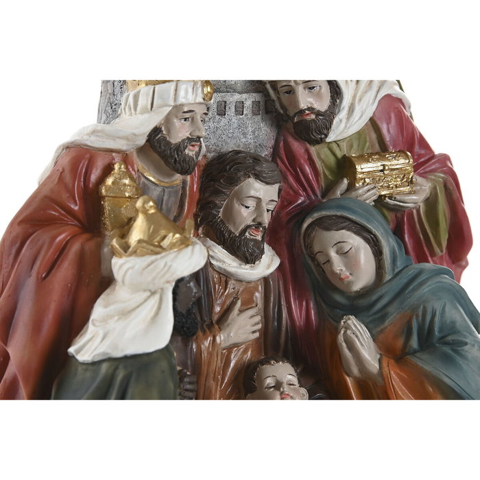 Crèche de Noël Home ESPRIT Multicouleur Résine 17,5 X 9 X 20,5 CM Crèche de Noël Home ESPRIT Multicouleur Résine 17,5 X 9 X 20,5 CM