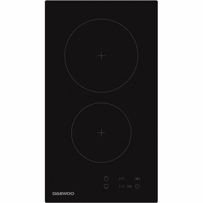 Daewoo BH3VTF19BNM Plaque de cuisson vitrocéramique 2 foyers Noir Daewoo BH3VTF19BNM Plaque de cuisson vitrocéramique 2 foyers Noir