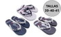 Poessa Chanclas Basic - Sandales PVC unisexe adulte modèle surtido tailles 39 40 41