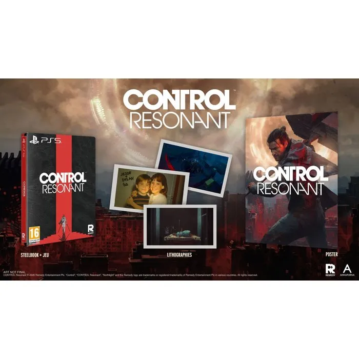 Just For Games Control Resonant Steelbook Edition - Jeu PS5