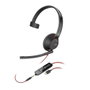 HP Poly Blackwire 5210 Casque Mono USB-C et 3,5 mm Noir