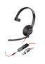 HP Blackwire 5210 Casque mono USB-C/A avec prise 3,5 mm - Noir