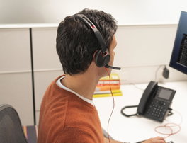 HP Blackwire 5210 Casque mono USB-C/A avec prise 3,5 mm - Noir